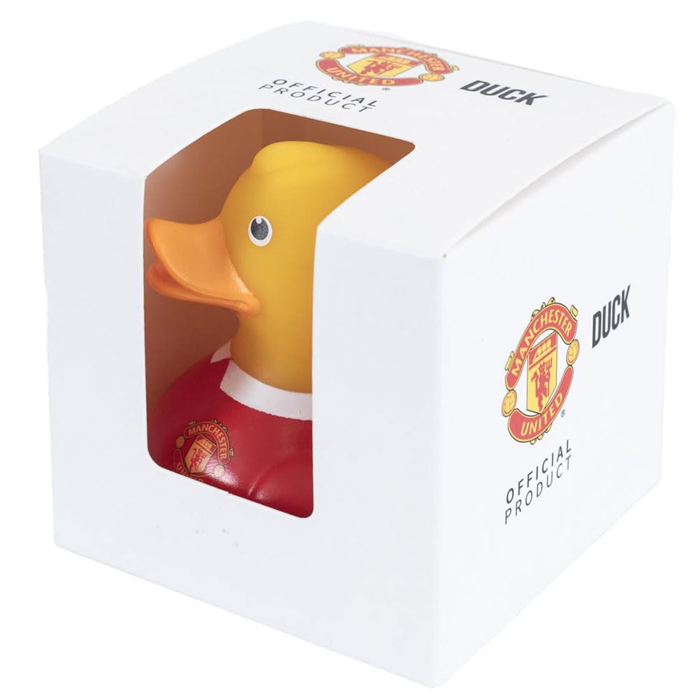 FOCO Offiziell lizenziertes Manchester United FC Home Kit Badeente