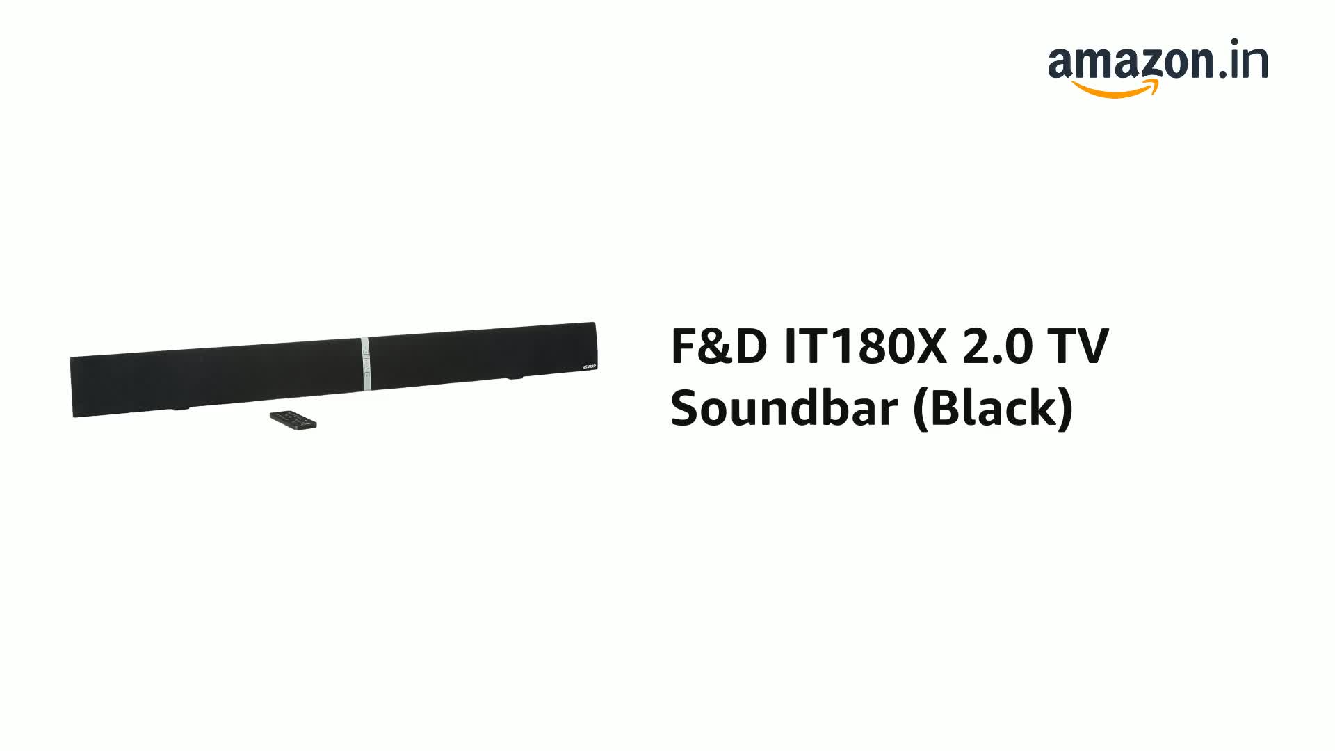 f&d it180x 2.0 tv soundbar