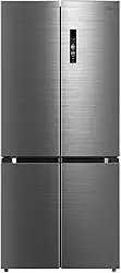 Geladeira Frost Free 4P 474L Inverter Smart cor Inox Midea MD-RF691FGD463 - Bivolt