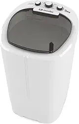 Lavadora Semiautomática Mueller Big com Aquatec 16kg 127V Branco