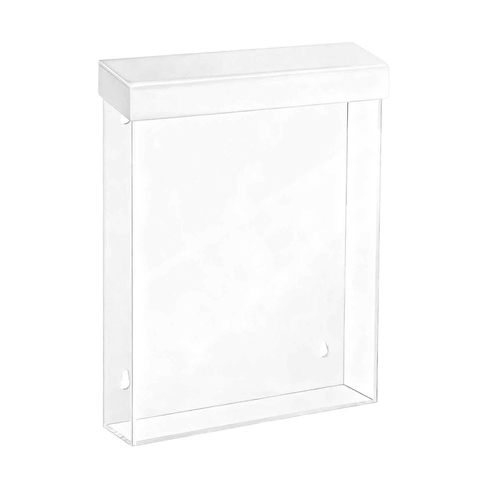 Porte-brochures d'extérieur en acrylique transparent et étanche, support mural pour documents