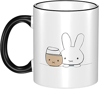 ミッフィー マグカップ 電子レンジ対応 大容量 330ml コーヒーカップ 陶器 セラミック 耐高温 軽量 誕生日 プレゼント
