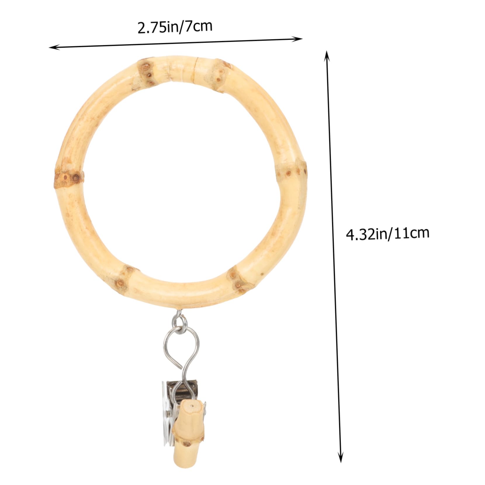 GOOHOCHY Curtain Clip Rings Non Slip Window Curtain Rings with Clips for Easy Installation Creative Design for Shower Bathroom and Home Decor
