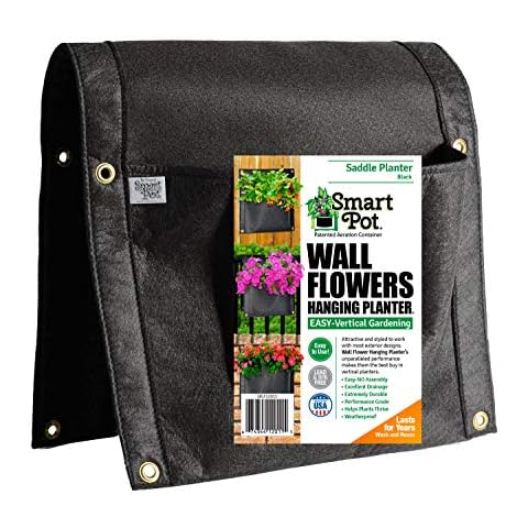 Smart Pots Wall Flower Saddle Planter Cover