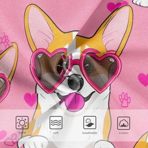 Toddler Underwear Custom 2t Cotton Little Girl Panties Bright Kids Briefs Undies Cute Dogs Hearts Pink3