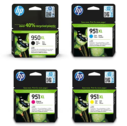 Cartuchos de Tinta de Repuesto para HP 950XL 951XL compatibles con HP Officejet Pro 8610 8620 8600 8600 Plus 8100 8630 8640 8660 8615 8625 251dw 271dw