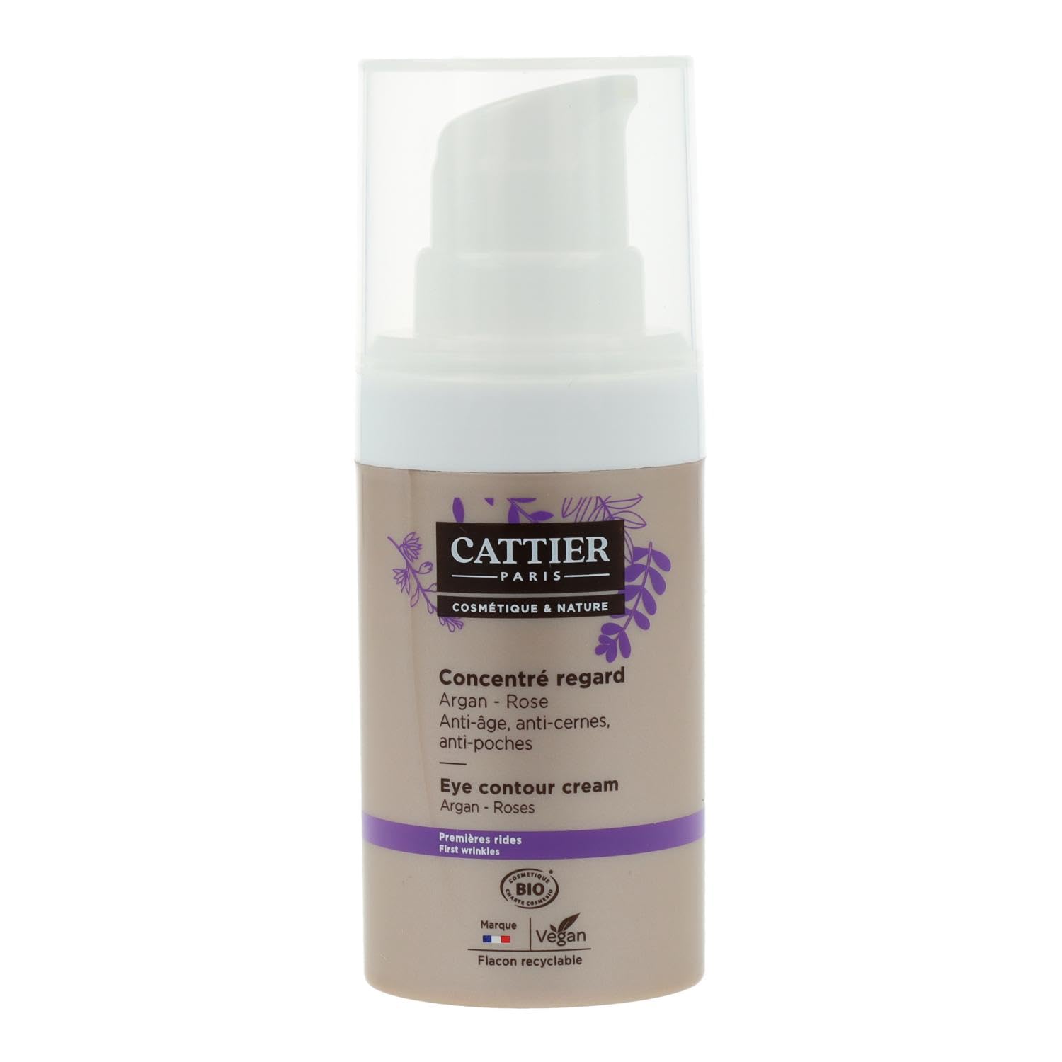 Cattier Éclat de Rose Eye Contour Treatment 15ml
