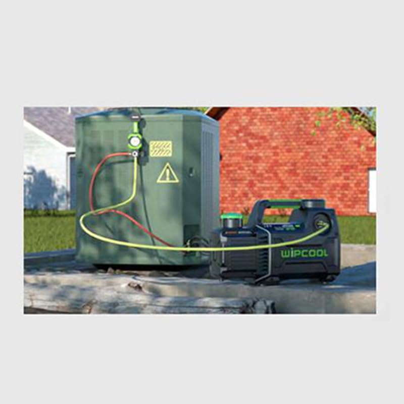 VCHICS Vakuumpumpe, Luftvakuumpumpe, Tragbare F1-Vakuumpumpe, Klimaanlage, Installation und Wartung, Luftpumpe, experimentelle Saugfilter-Vakuumpumpe zum Aufladen von Klimaanlagen und Kühlsystemen