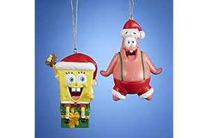 SpongeBob Christmas Decoration: Festive Holiday Cheer with SpongeBob and Patrick