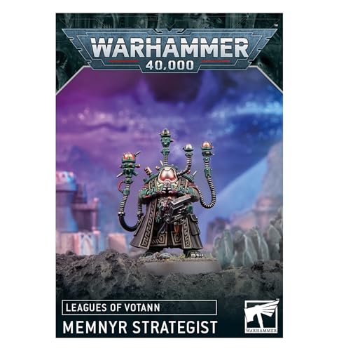 Ligues de Votan Stratège Memnyr figurine de collection Warhammer 40k