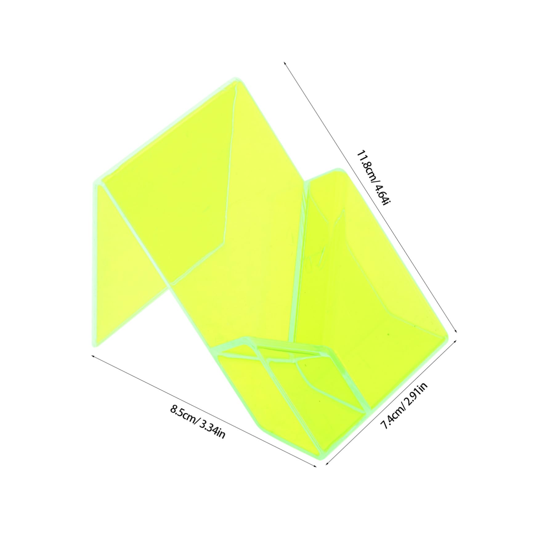 ASAKKURA Stable Triangular Structure Plastic Desktop Speaker Stand for Gaming and Car Audio Systems