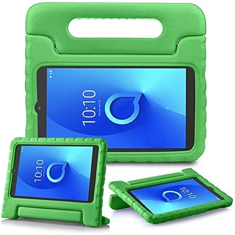 Golden Sheeps Kid Friendly Case Compatible for Walmart Onn 7" 3rd gen 2022 Release(Model:100071481) Shockproof Ultra Light Weight Convertible Handle Stand Cover (Green) Cover