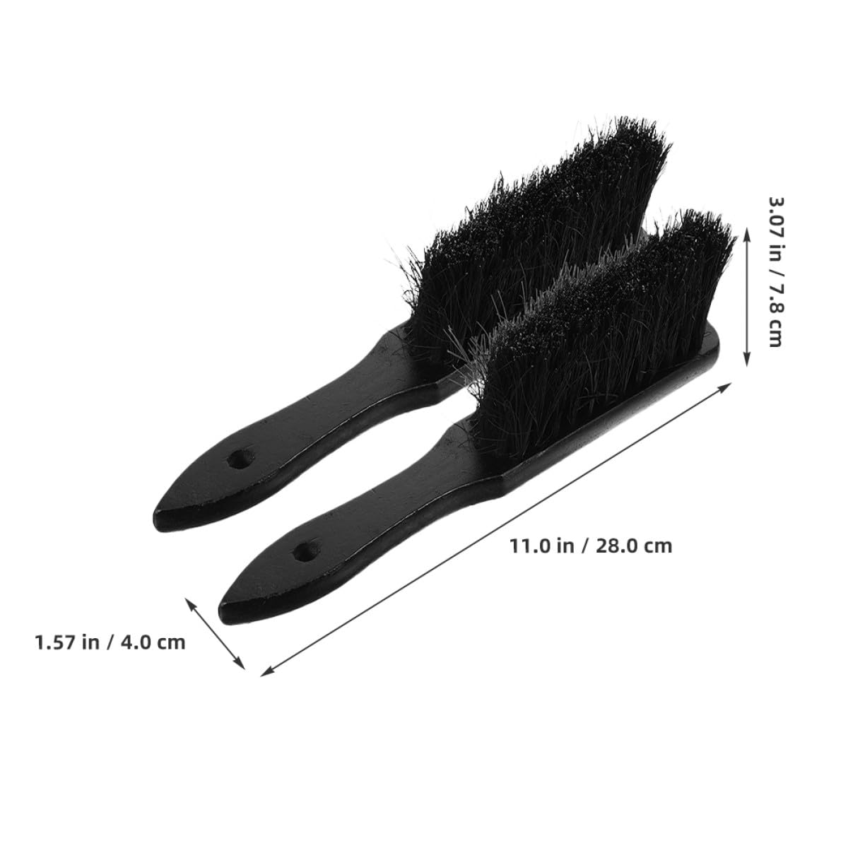 ARTIBETTER Cepillo de Limpieza para Chimenea y Horno al Aire Libre Juego de 4 Piezas Mango Ergonómico Antideslizante Cerdas Densas Resistentes y Duraderas Herramienta para Mantenimiento