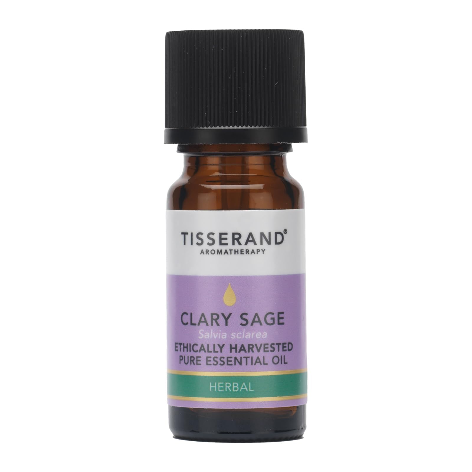 Tisserand Unisex Sage - Clary Ethically Harvested Essential Oil - 9Ml