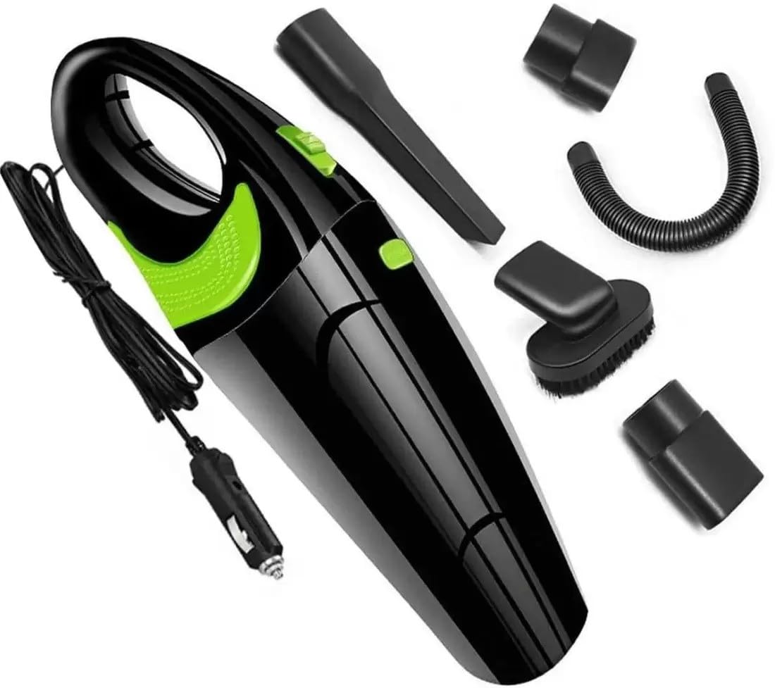 NOJTI Car Vacuum Cleaner - Portable & Corded High Power Car Vacuum Cleaner, Car Cleaning Car Accessories, DC 12V, 120W 5.5 KPA Wet and Dry Car Vacuum Cleaner Pack of 1 (B0D6FXKM3K) Amazon Price History, Amazon Price Tracker