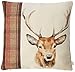 Evans Lichfield Funda de cojín Hunter Stag, 43 x 43cm