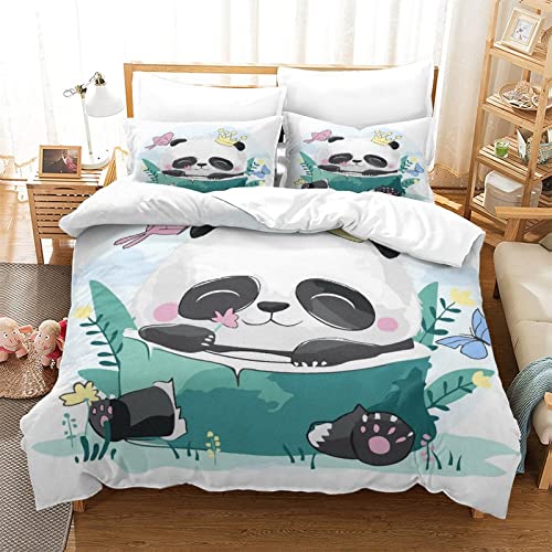 Juego de Fundas Edredón con 3 Piezas Funda Fibra de Poliéster Juego De Ropa De Cama con Cremallera Resistentes Calidad hipoalergénico, de fácil Cuidado, Suave, Transpirable(Linda Serie) Cover