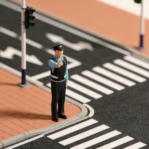 Miniature résine 1/64 officier pour animer vos dioramas et scènes de bureau - 6