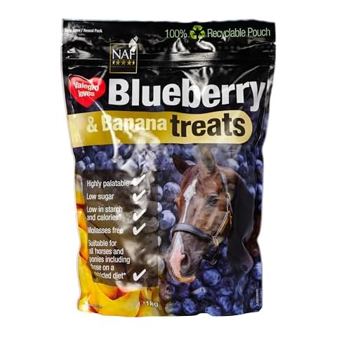 NAF Blueberry and Banana Horse Treats 1 kg Cover