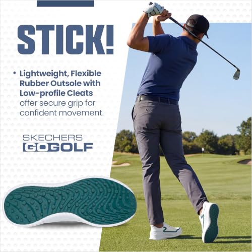 Image of Skechers Men's Flight Slip-Ins Golf Shoe
