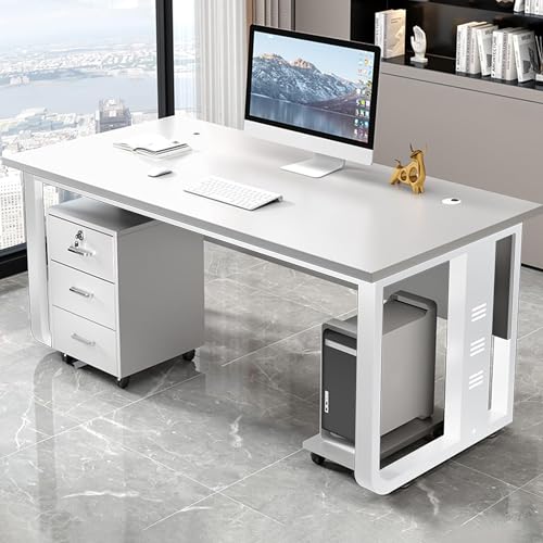 Unuonuo �̃G�O�[�N�e�B�u�f�X�N�A�R���s���[�^�f�X�N�A�r�W�l�X�A�}�l�[�W���[�A�G�O�[�N�e�B�u�I�t�B�X�Ƌ�A�R���s���[�^�g���C�A��ƃN���C�A���g�A����̃X�`�[���t���[���r�́A��Ђ⎩��̃I�t�B�X�ɂƂ��� A 160*80*75cm+3�i�����o���L���r�l