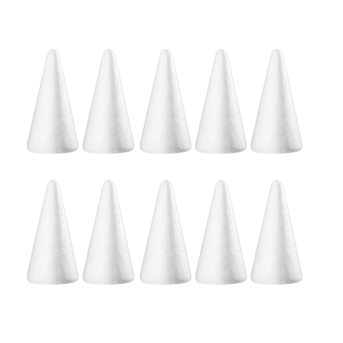 Amazon.co.jp: 発泡スチロール 円錐 フォーム 発泡装飾 着色可能