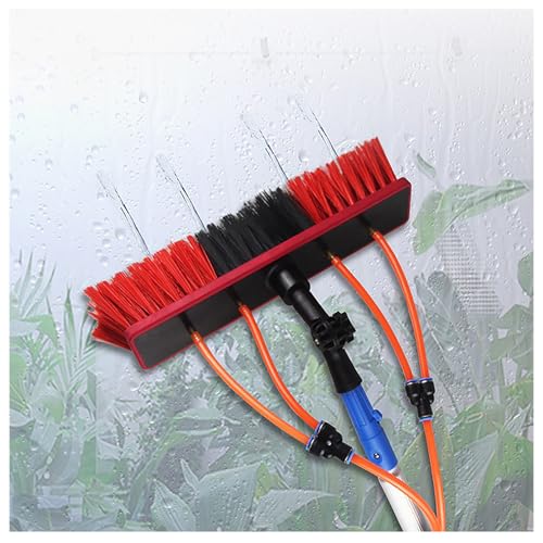 Nettoyeur de vitres extensible pour l'entretien des hautes surfaces