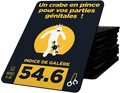 Goliath Shit Happens Edition 50 Nuances de Shit Jeu de Société de Cartes Adulte Fun Garanti A Jouer entre Amis Idéal Pour Des Soirées Culte 2 joueurs et plus A partir de . - vue 3