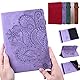 GLANDOTU Hülle für Samsung Galaxy Tab S8 11 Zoll 2022 /S7 11 Zoll 2020 mit Stylus Stift - Ultra Dünn mit Standfunktion Flip Cover PU Leder, lila