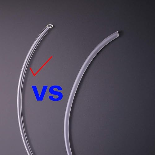 Miniatura 9 de FZONE Regulador de CO2 de acuario para paintball con comprobador de gotas de vidrio de CO2 con acuario a prueba de CO2 ID de 516 pulgadas, 16 pies