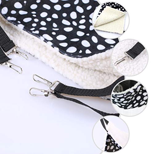 Balacoo 27 x 27 cm rede de pendurar de gatinho com dois lados respirável cachorro quente rede padrão