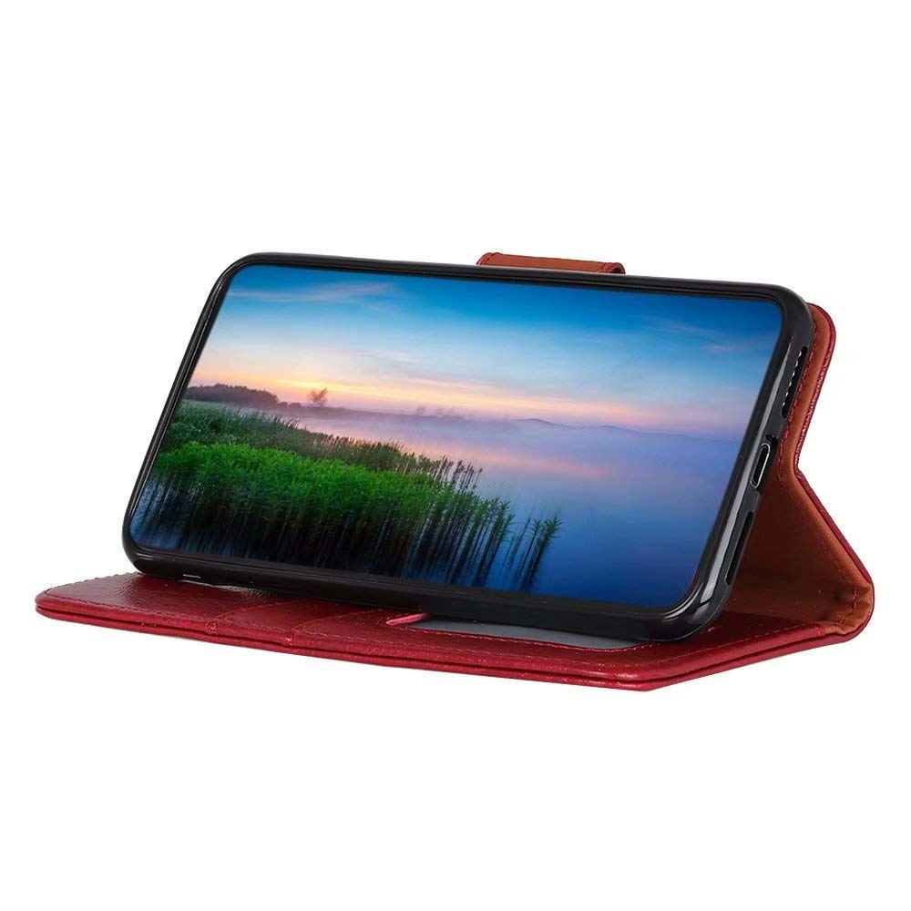 Cover Portafoglio UMIDIGI A9 PRO Con Slot Carte E Funzione Stand - Blu, Pelle Morbida