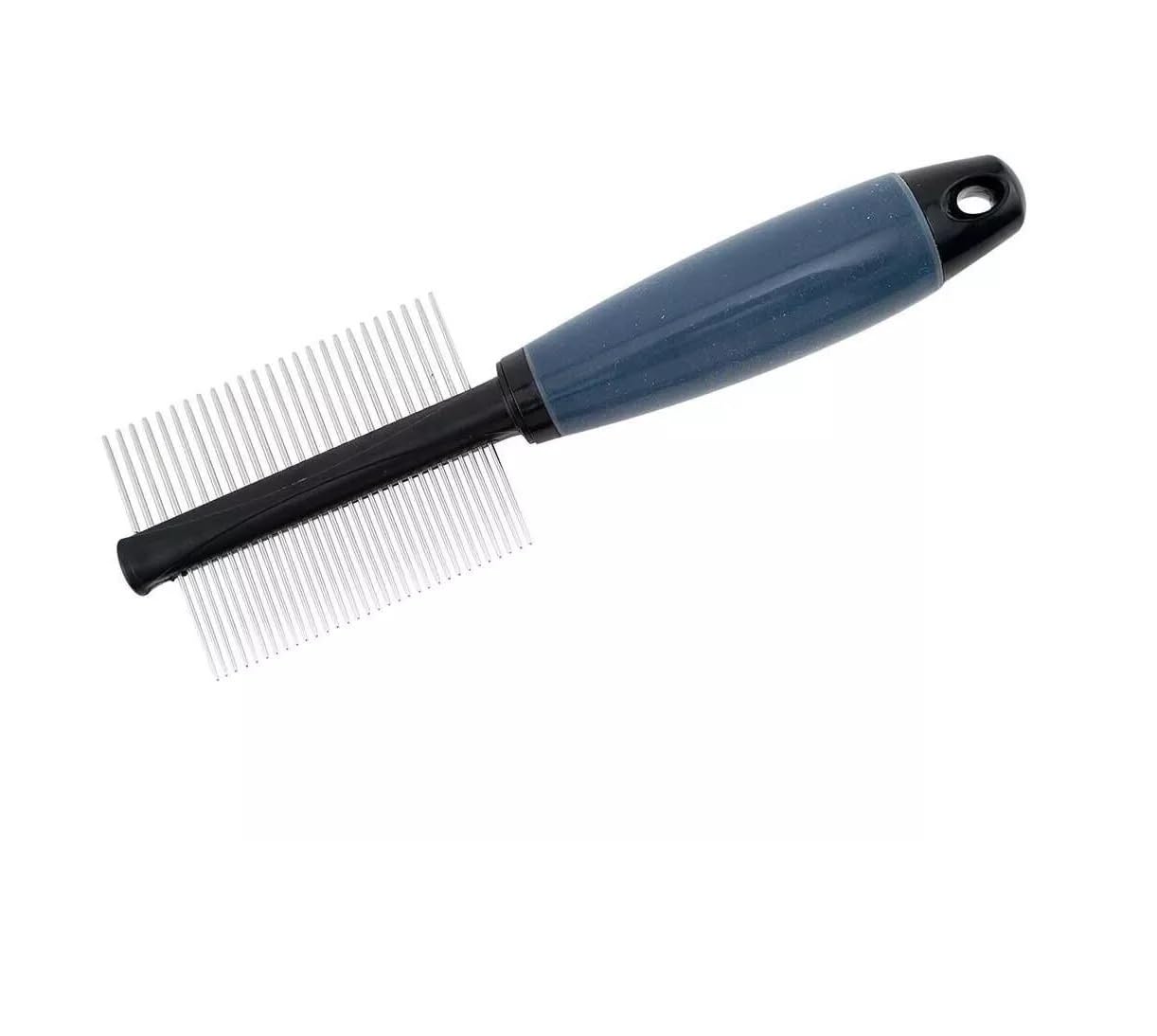 Ultimate Comfort Non Slip Silicone Handle Pro Quality Grooming Combs For Dogs (Detangling)