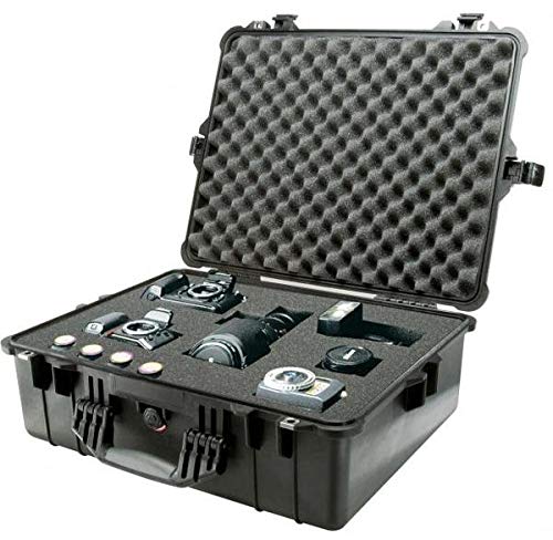 Preisvergleich Produktbild Peli 1600 Schutzkoffer, Case 1600 schwarz mit Würfelschaum