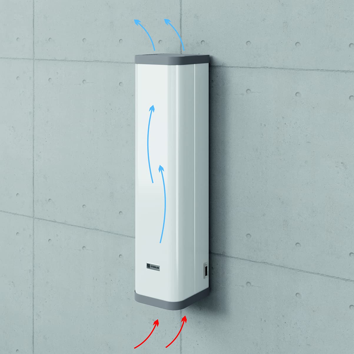 Desinfektionslampe UV-C STERILON AIR 72W - Version für Wandmontage, ohne Kabel, mit der Option ECO-Modus