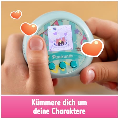 Punirunes - Interaktives digitales Spielzeug mit LED Display und 55 Charakteren, die auf Bewegung mit dem Finger im inneren der Box reagieren, ab 5 Jahren