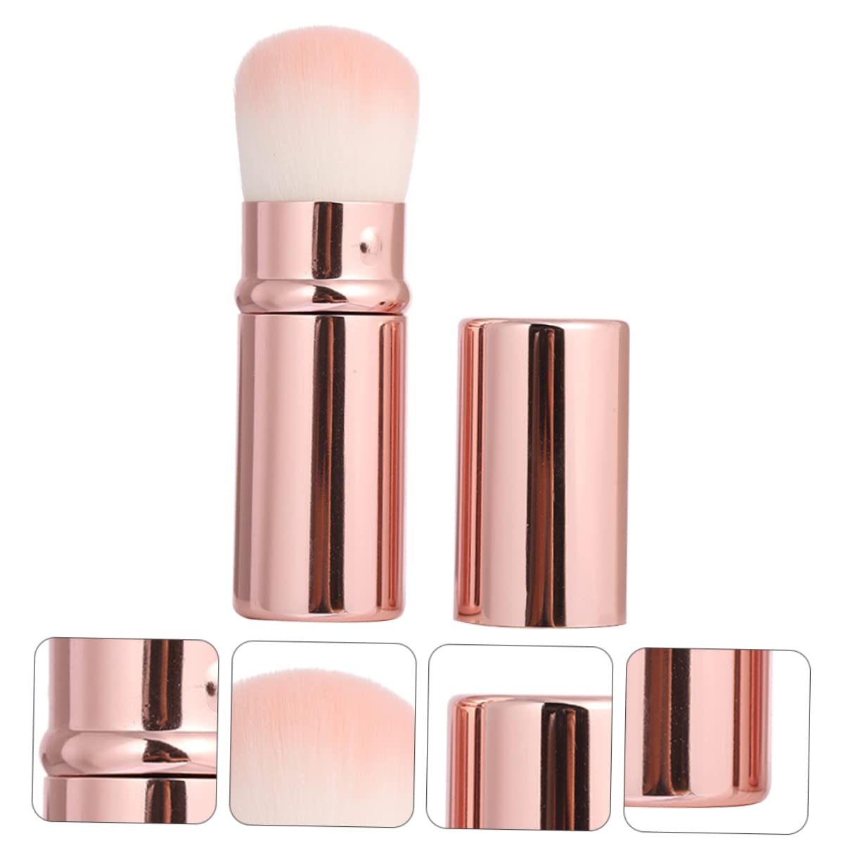 Baluue Blush Brush Cosmetics Soft Makeup Brush Tool Synthetic Hair No Shedding Ideal for Blending