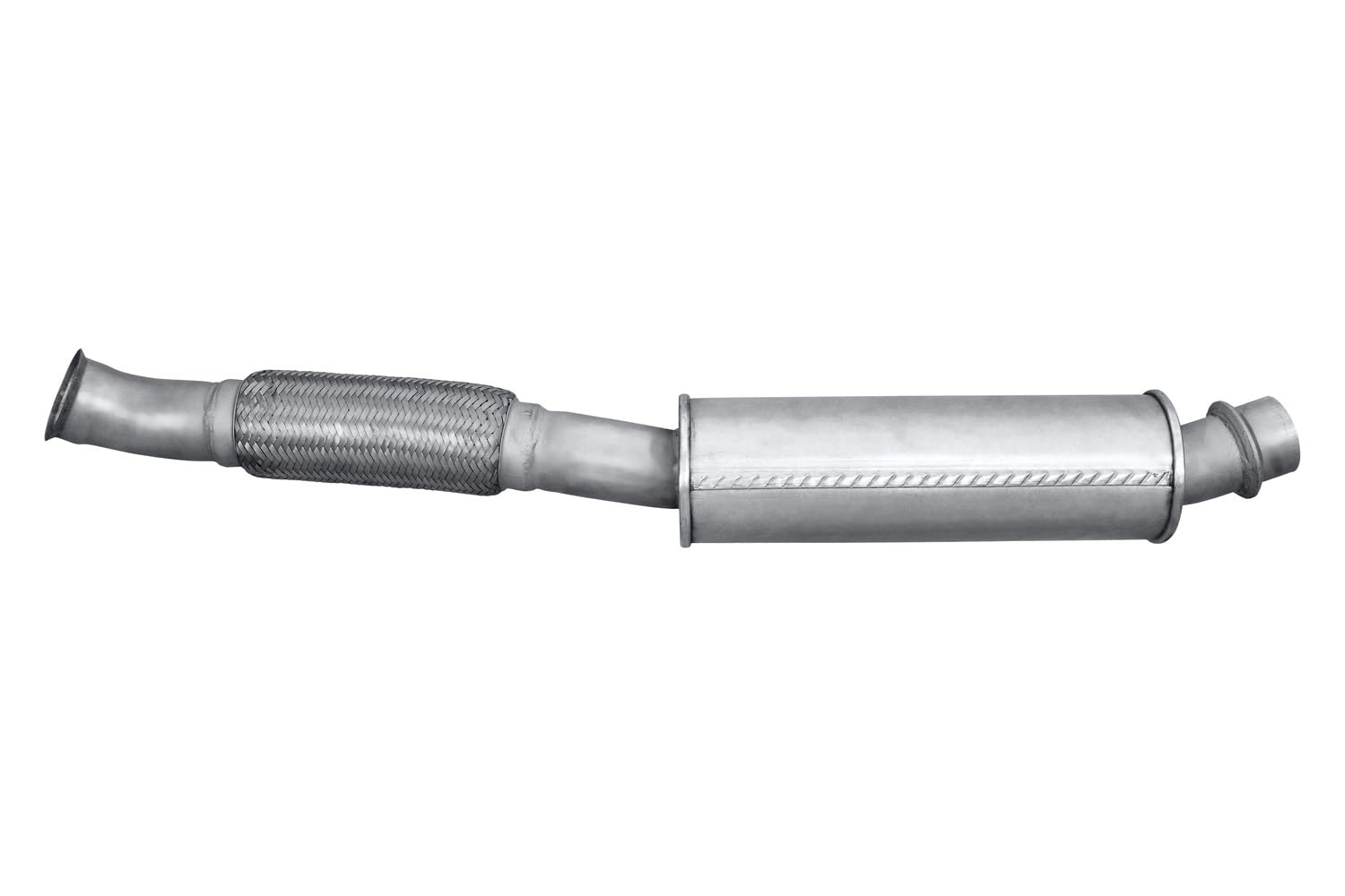 HELLA 8LB 366 021-561 Vorschalldämpfer - Easy2Fit® Kit - vorne - einteilig - Set mit Anbauteilen | 8LB 366 021-561 Kompatibel mit 605 (6B),XM (Y4),XM Break (Y4)