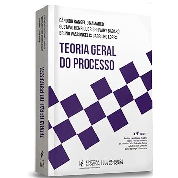 Capa do livro Teoria Geral do Processo 34Ed.2023