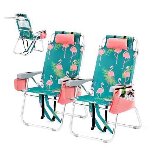 VINGLI Tall Beach Chair 2 Pack