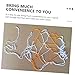 KESYOO 20 Sets Ball Pocket Football Net Bag Basketball Replacement Net Nets Chain Net Basketball Net Outdoor Basketball Netting Extra Large Net Basketball Net Replacement Mesh Bag Pp