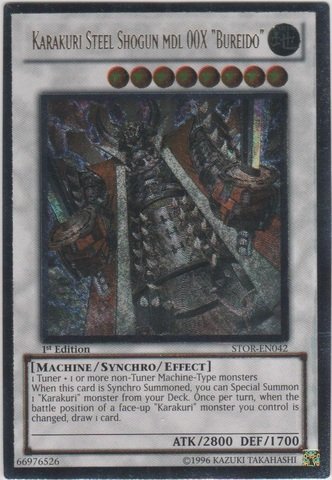 yugioh karakuri deck Yu-Gi-Oh! - Steel Shogun MDL 00X Bureido (STOR-EN042) - Storm of Ragnarok - 1st Edition Buying Pokemon Cards at Pack Options:Shaymin one piece card game boxes