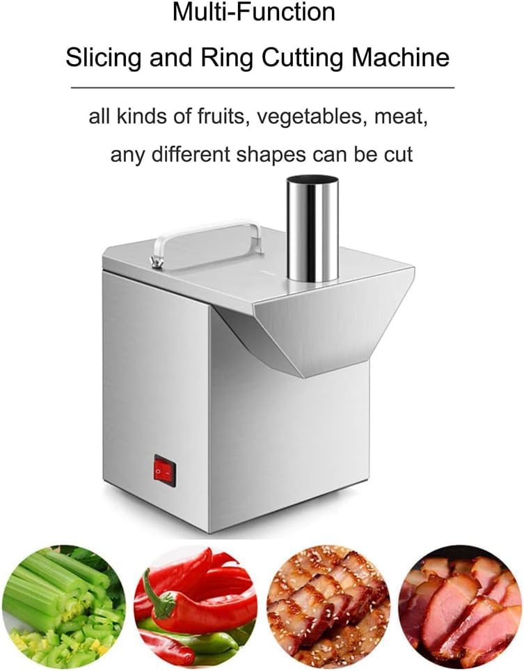 Cortadora eléctrica de vegetales 200W para uso comercial miniatura 4
