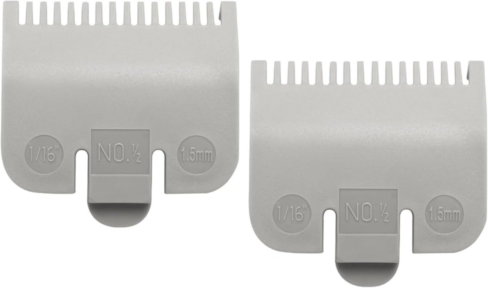 Replacement for Wahl Professional Color Coded Clipper Guide Comb Attachment #1/2, 1/16