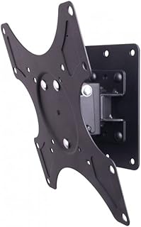 Techly 301412 Supporto a Muro per TV LED LCD 19-37'' inclinabile 1 snodo Nero Nero