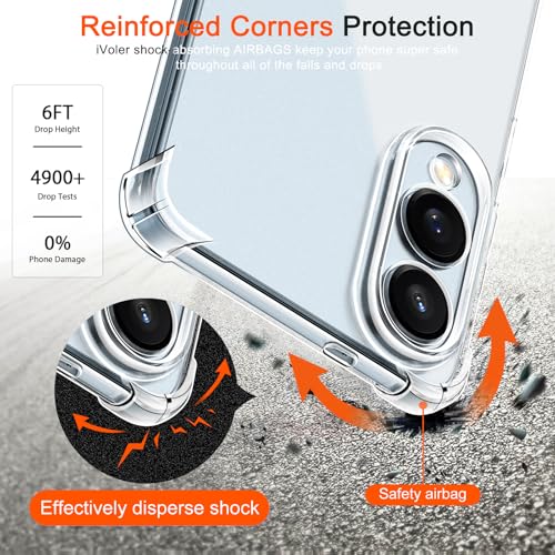 Image of Lustree Back Cover Transparent Case Compatible with Samsung Galaxy S25 Edge | Clear + TPU Case with 4 Corner Air Cushion Protection & Camera Protection | Slim& Stylus Cover