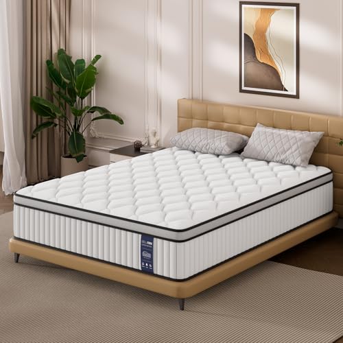 BedStory Matratze 160x200cm,Taschenfederkernmatratze Höhe 31cm,Orthopädische Matratze mit Komfortschaum H3&H4 Härtegrad,Federkernmatratze für...