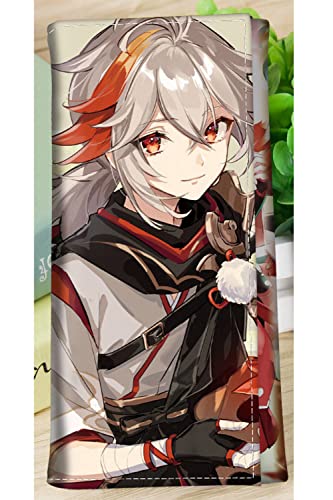 retsamradassaT Genshin PU Impact Leather Wallet Kaedehara Kazuha3