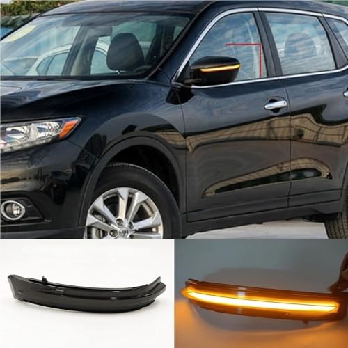 Luz señal giro lateral dinámica para espejo de Nissan Rogue Murano Z52 y X-Trail T32 3