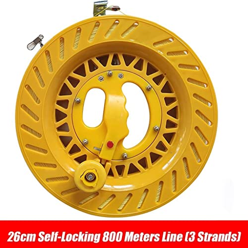 Kite Line Reel Winder Anti-Reverse Hand Wheel Winder Winding Reel Grip Wheel Kite Flying Tool Lockable Outdoor Kite Accessories for Single Line Kite Flying - Image 3